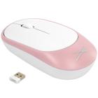 Mouse Sem Fio Altec ALBM7314 Ate 1.200 Dpi - Branco/Rosa