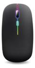 Mouse Sem Fio Bluetooth Recarregável Led Rgb 2.4 Gh Wirelles