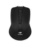 Mouse Sem Fio C3Tech Wireless M-W20BK 1000DPI Preto