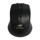 Mouse sem Fio C3TECH Wireless M-W20BK USB Preto 2.4GHZ