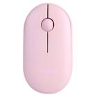 Mouse sem fio college pink 1600dpi silent click - pcyes