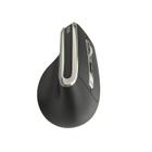 Mouse Sem Fio Ergonmico Vertical 3200DPI Ajustvel 6 Botes MS900 Preto  Multilaser