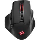 Mouse Sem Fio Gamer Redragon M811 RGB Aatrox Mmo - Preto