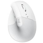 Mouse Sem Fio Logitech Bluetooth USB Logi Bolt Vertical Lift Branco