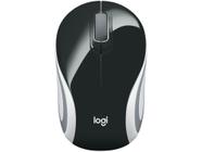 Mouse sem Fio Logitech Laser 1000DPI 3 Botões - M187 Preto