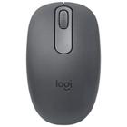 Mouse Sem Fio Logitech M196, Ambidestro Compacto, Bluetooth, Compativel com PC e Mac, Grafite