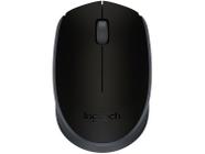 Mouse sem Fio Logitech Óptico 1000DPI 3 Botões