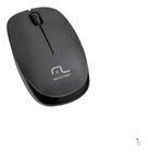 Mouse Sem Fio Multilaser 1200dpi Wireless Preto Usb Conforto
