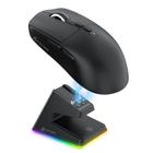 Mouse sem fio para jogos ATTACK SHARK X6 RGB 26K DPI Preto