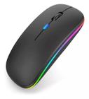 Mouse Sem Fio Recarregável Led Rgb Ergonômico 3200 Dpi