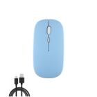 Mouse sem fio recarregável usb 2.4Ghz bluetooth silencioso