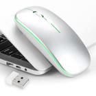 Mouse sem fio recarregável Wireless rgb com Bluetooth