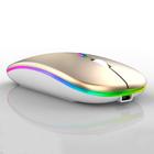 Mouse Sem Fio RGB Óptico 3200dpi Usb Wireless 2.4ghz Recarregável Computador
