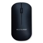 Mouse sem Fio Slim 1200 DPI - Preto - MO307 - Multilaser -