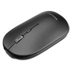 Mouse Sem Fio Slim Bluetooth e USB 1600dpi 3 Botões Clique Silencioso Multilaser MO331