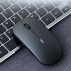 Mouse Sem Fio Ultrafino Preto ou Branco Wireless USB Slim Profissional - MBTECH