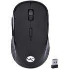 Mouse Sem Fio Wireless 2.4 Ghz Dynamic Silent 1600 Dpi Clique Silencioso - Preto - Sm200