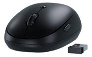Mouse Sem Fio Wireless Preto Intelbras 5 Botões 1600 Dpi