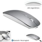 Mouse Slim Bluetooth Recarregável Mbtech Ref: Gb54429 Rosa - Mb Tech