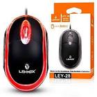 Mouse USB Óptico Com Fio USB 2.0 1200 DPI LEY28 Lehmox