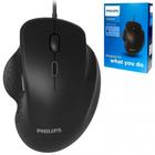 Mouse Wired Philips M444 6 Botões USB
