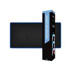 MousePad Gamer Borda Costurada Grande 90 X 40 Cm - Azul - MBtech