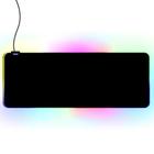 Mousepad Gamer C/ Led Iluminação Rgb 80x30cm Preto Troca Cor - knup