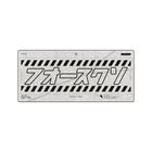 Mousepad Gamer Force One Skyhawk Katana, 900 X 400 Mm Branco V2 - FR.MP.SH.17