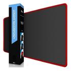 Mousepad Gamer Grande Vermelho Pad 70X35 Speed Borda Costurada