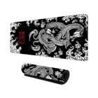 Mousepad Gamer XXL Dragão Japonês - 900x400/700x300 - Superfície de Velocidade para Teclado e Mouse