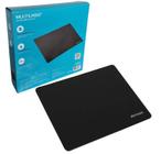 Mousepad Mouse Pad Antiderrapante 22x18cm Preto Multilaser Caixa com 20 Unidades