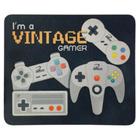 Mousepad Mouse Pad Apoio para Mouse Vintage Gamer Retrô Estampado 20x17cm