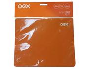 Mousepad Oex Emborrachado Mp-100 Base De Borracha Laranja - Oex'