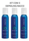 Mousse Spray Depilatório Depeeling Racco 150 Ml - Kit Com 3