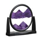 Moving Sand Art MXYATCJ 3D Liquid Motion Purple 25 cm