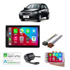 Mp5 Multimidia AndroidAuto Carplay Moldura Corsa Maxx Joy