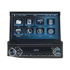 MP5 Player Carro Universal 7" - Tela Retrátil Android Auto/CarPlay GPS