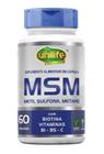 MSM Metil Sulfonil Metano 60 Cápsulas Unilife Vitamins