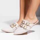 Mule Feminino Sara Off White