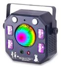 Mult Raios 4x1 Rgbw Strobo Laser Uv Dmx Derby