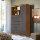 Multi-Cômoda 1 Porta 6 Gavetas Marabá