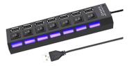 Multi Entradas Usb Hub 2.0 Com 7 Entradas Hi-speed Original