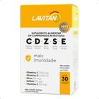 Multi Vitaminas C D Z S E Mais Imunidade 30 Comprimidos Lavitan