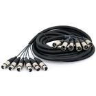 Multicabos Com Conectores Xlr 28 Vias Amphenol - 10 Mt