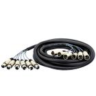 Multicabos Com Conectores Xlr 6 Vias - Cirilo Cabos, 18mts