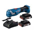 Multicortadora Bosch Gop 185-li + 2 Baterias 18v Com Carregador Bivolt