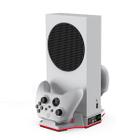 Multifuncional com Luz Led Cooler 2 Ventoinhas Carregador Duplo Controle Para Xbox Series S