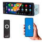 Multimídia 1 Din 6,9" Ht-2690CA Carplay Android Auto Espelhamento Sem Fio Touch Screen H-tech