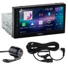 Multimídia 6,8" Pioneer DMH-A5650BT Car Play Android Auto Sem fio + Câmera de Ré