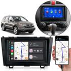 Multimídia 7 Polegadas Crv 2007-2011 Android-Auto MP5 Bluetooth + Moldura